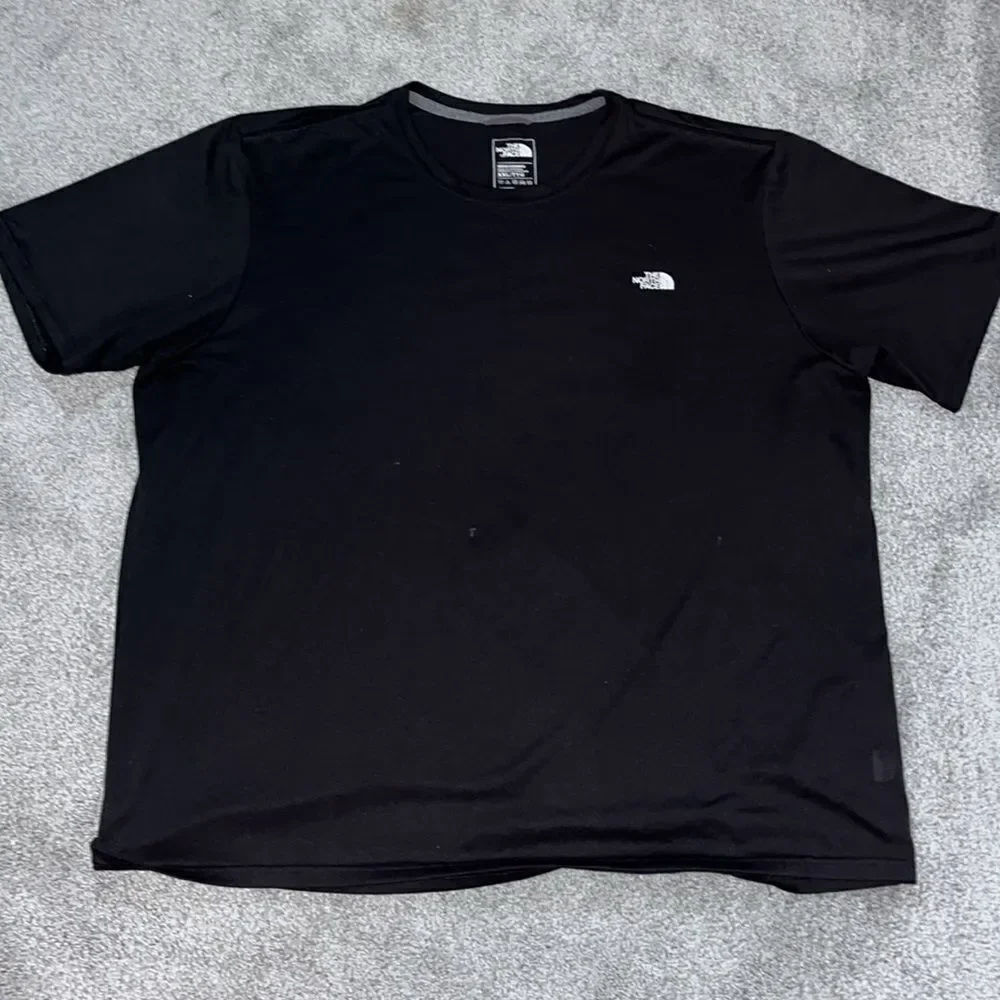 Black The North Face half dome Print Logo T-Shirt performance polyester XXL